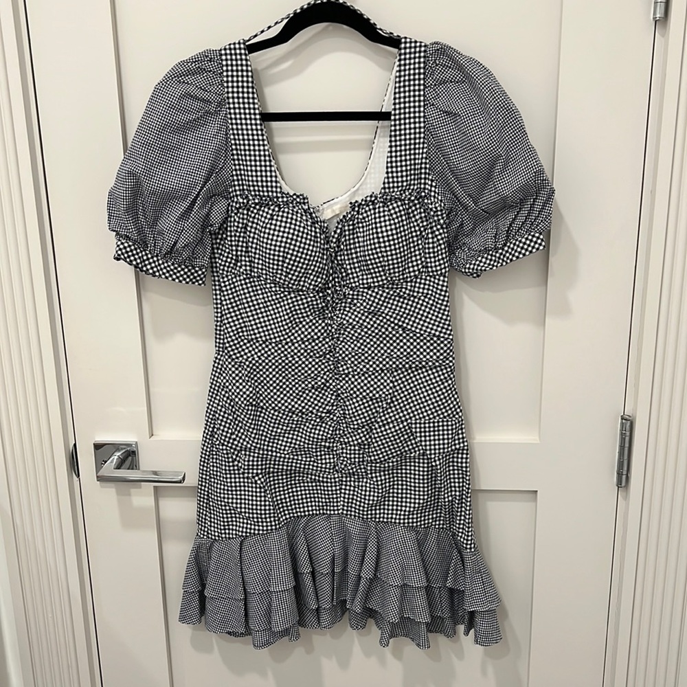 Jonathan Simkhai Oxford Gingham Dress
